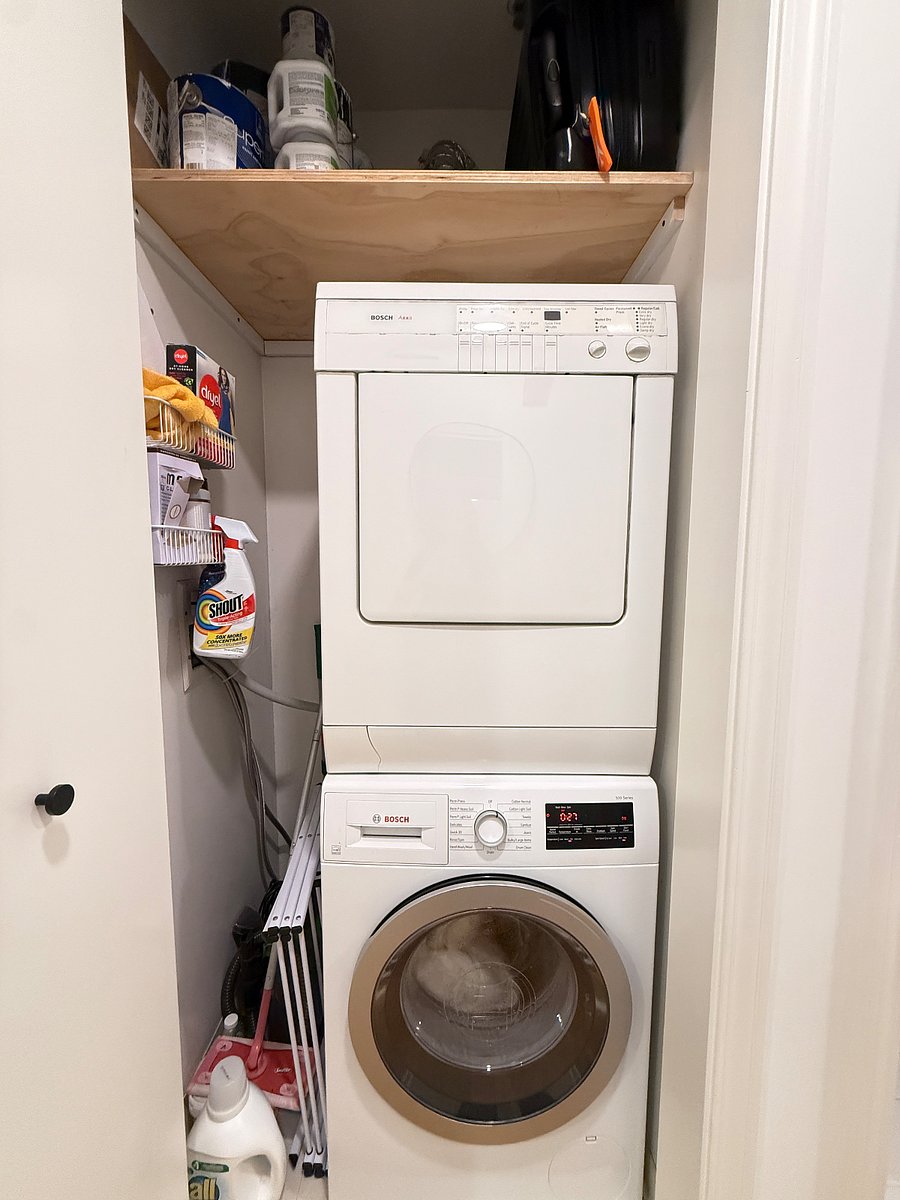 In-unit laundry