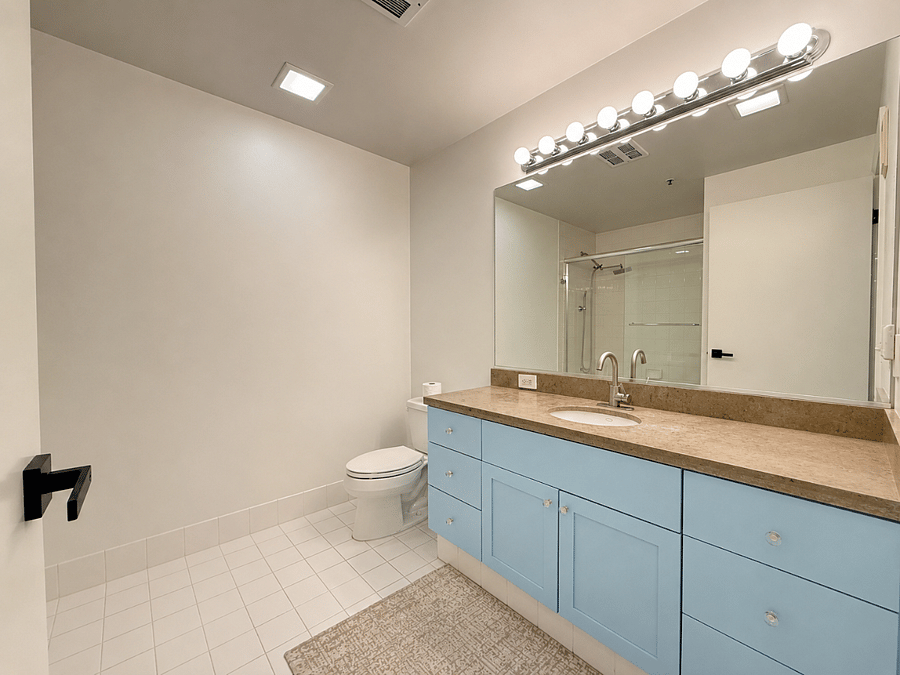 Secondary bathroom