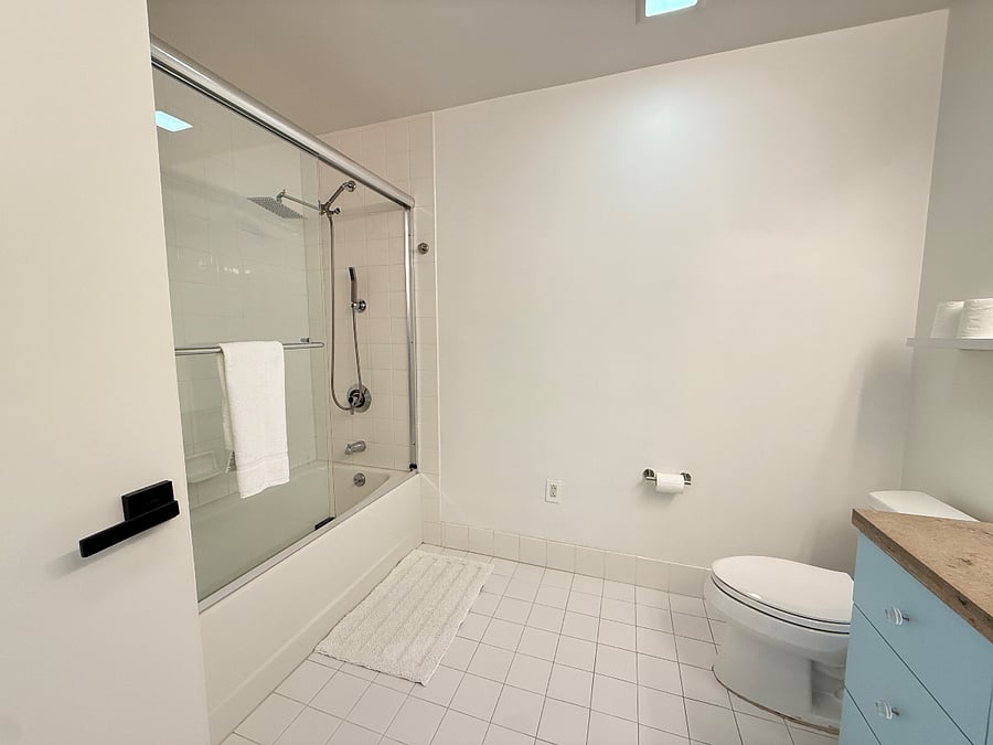 Secondary bathroom