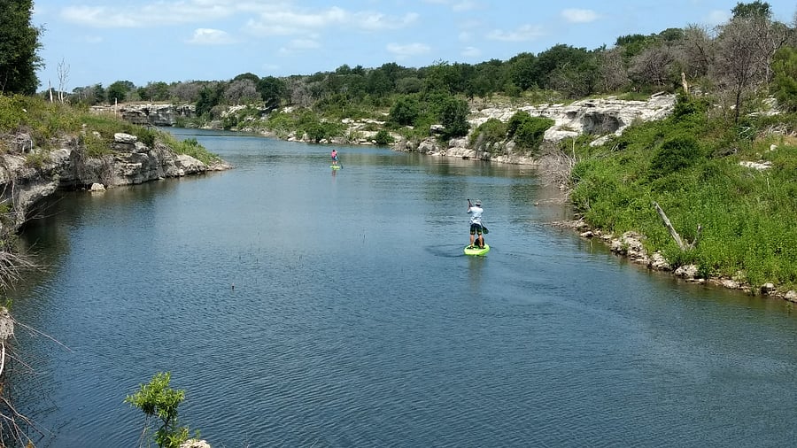 Lake Belton inlet in close proximity to property