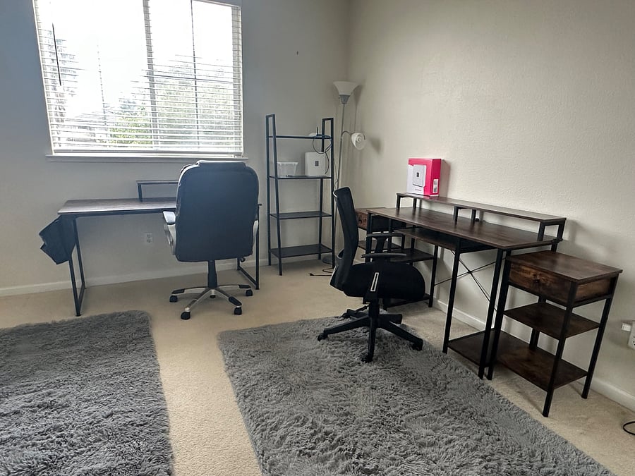 room choice #2 Furnished office with bedroom