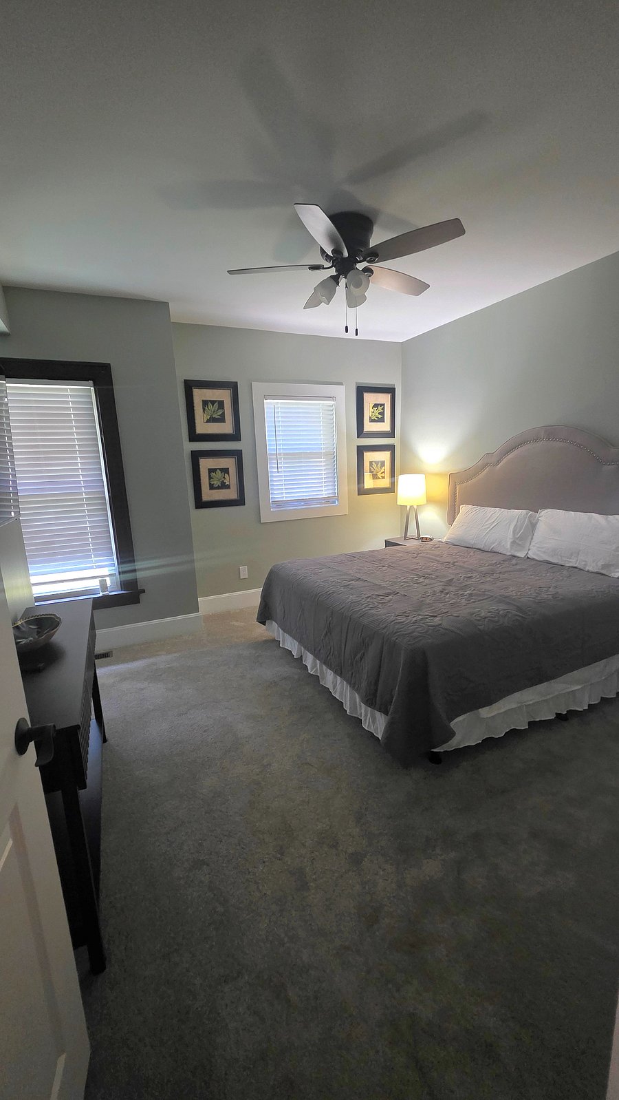 1st Floor Primary Bedroom with Full Bath, King Size bed