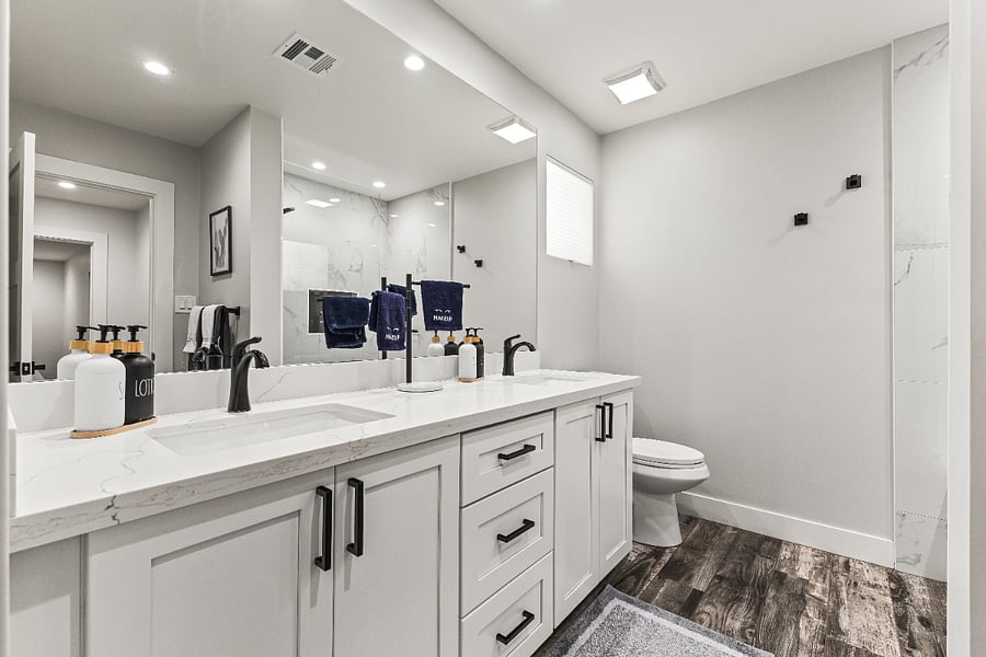 Bathroom 2. Double Vanity