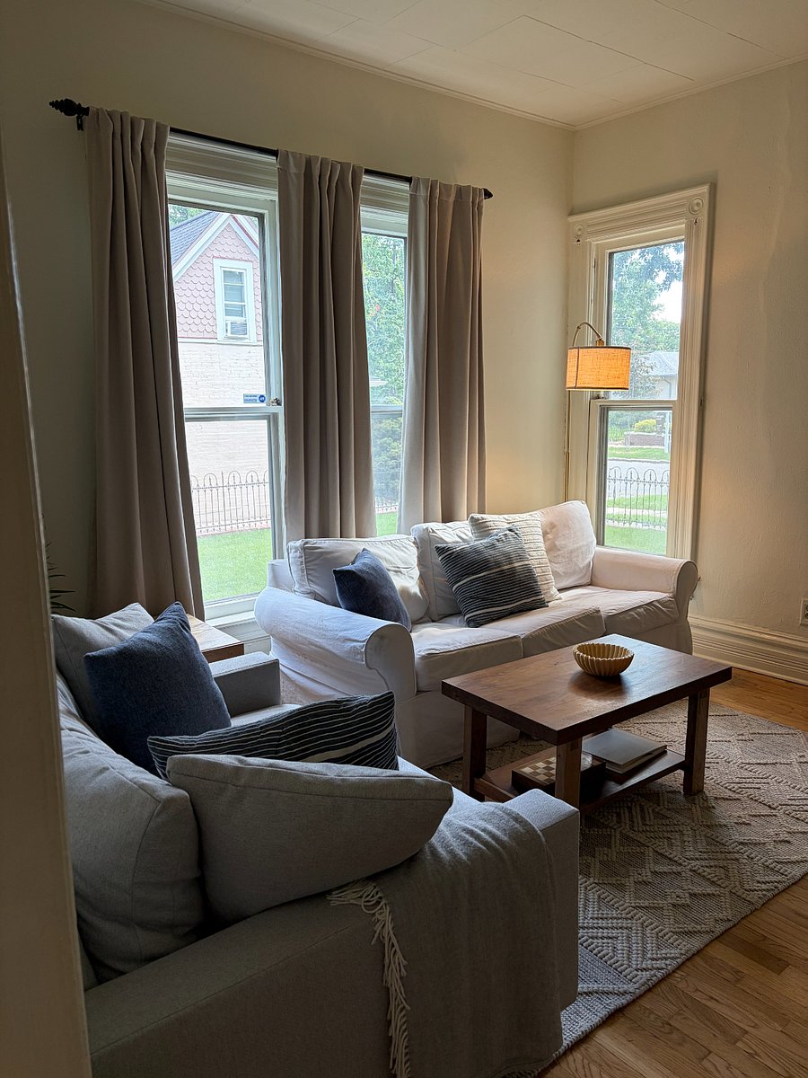 Sitting / reading room off of first floor guest suite.