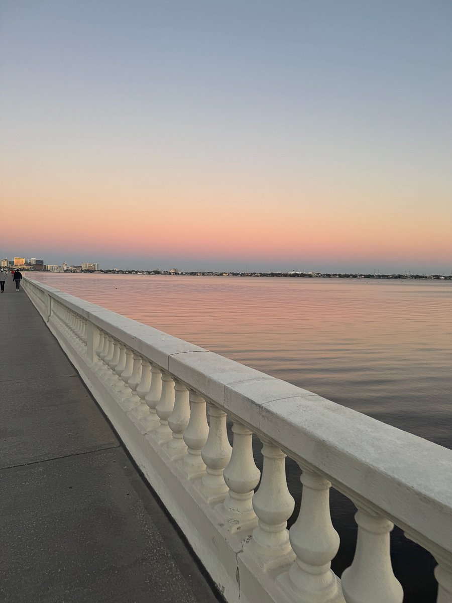 Bayshore Blvd- world's longest pedestrian sidewalk- located right outside the front door.