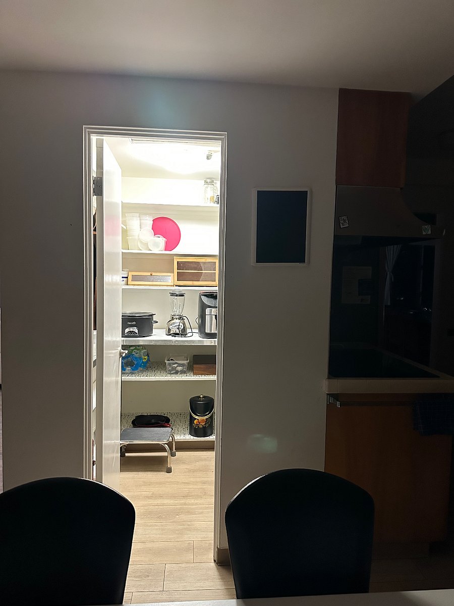 large walk-in pantry