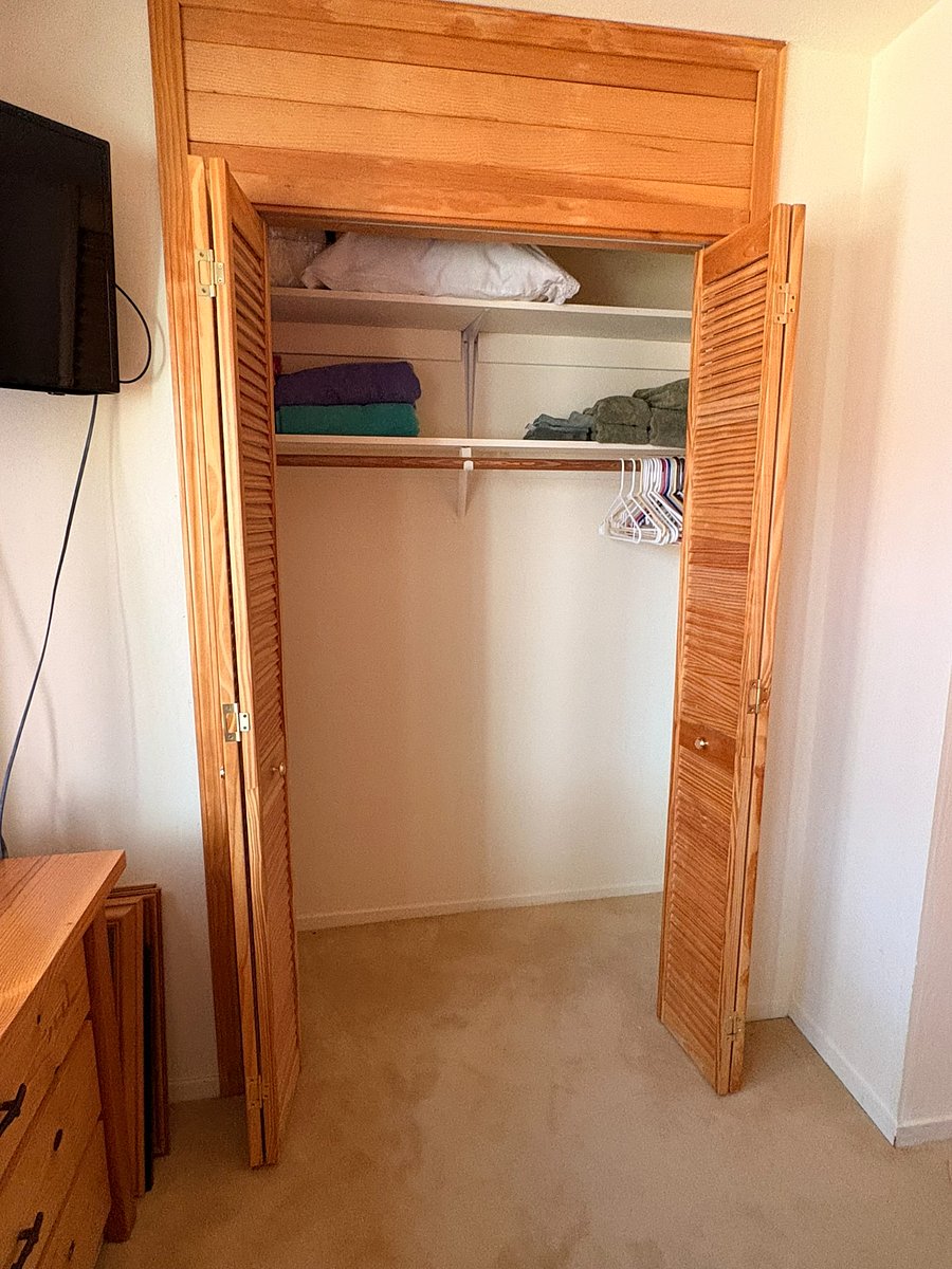 Master bedroom closet