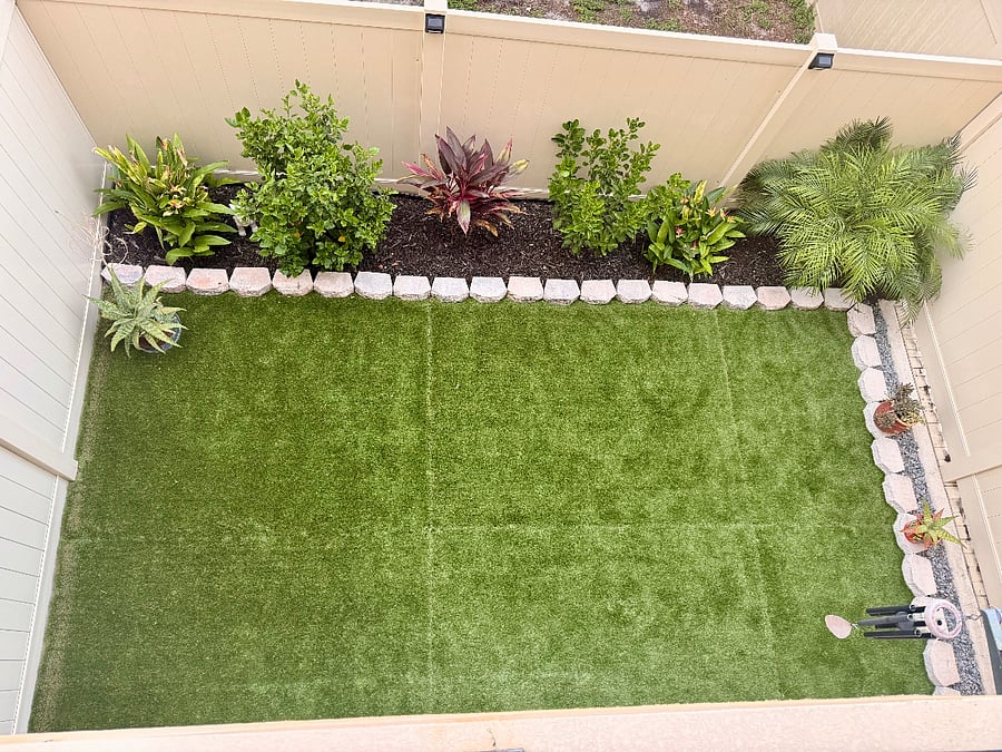 Fenced Backyard