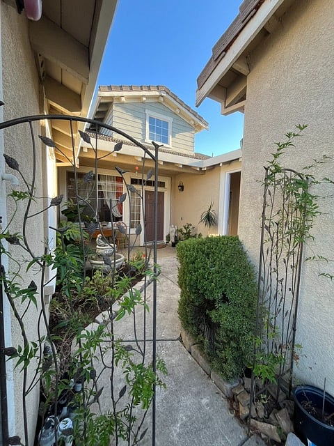 Entrance to main home 