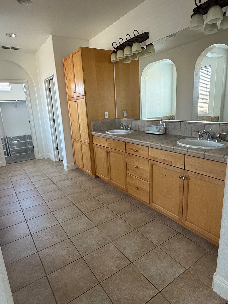 Primary bathroom.
