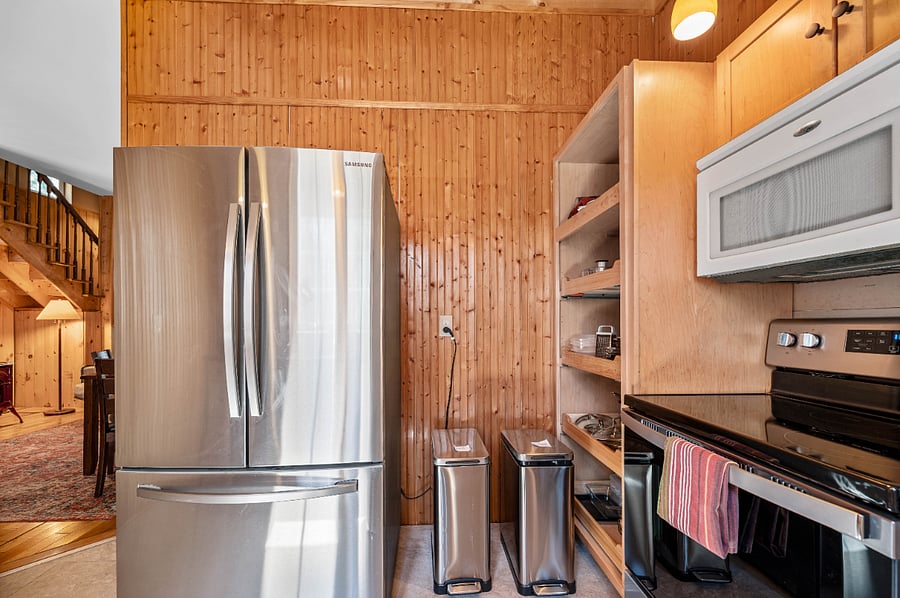 Fully equipped kitchen with all the chef's tools included