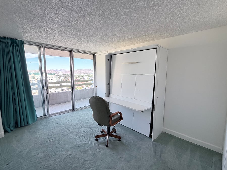 Bedroom #2 - Murphy Bed for optimal space Efficiency