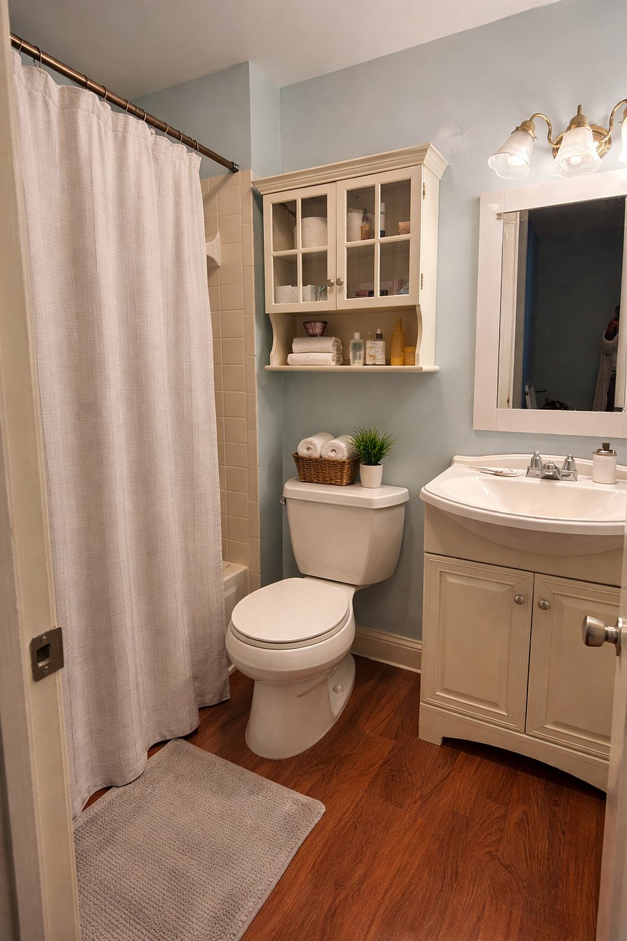 Hall bathroom - top floor
