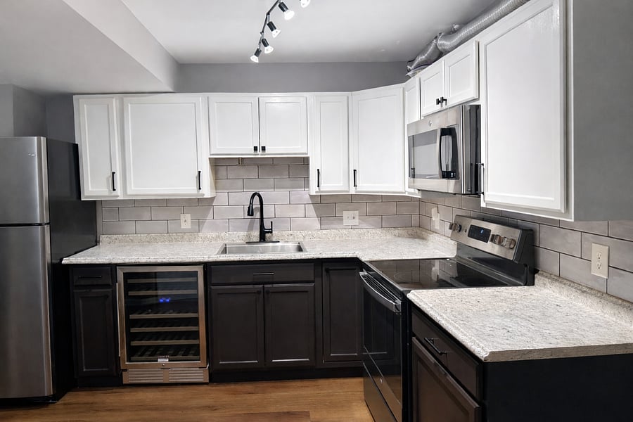 Basement kitchen