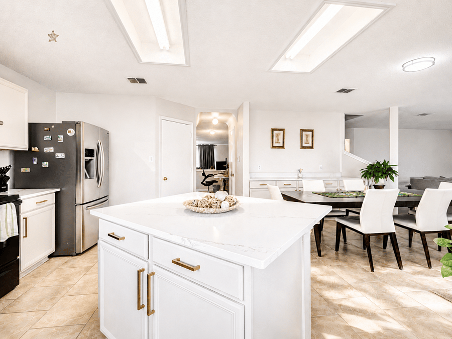 Kitchen and pantry view