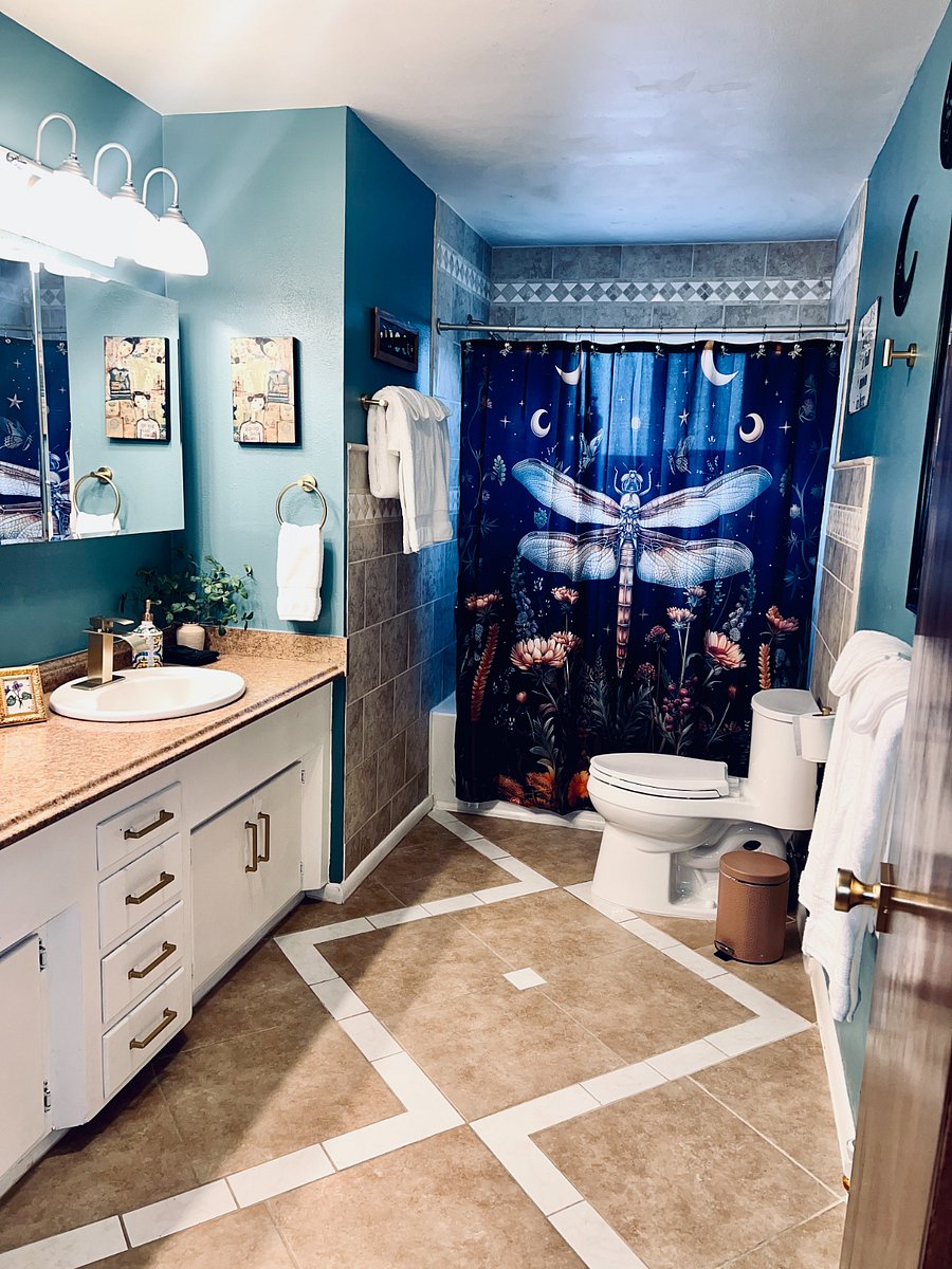 Main Bathroom with shower and bathtub