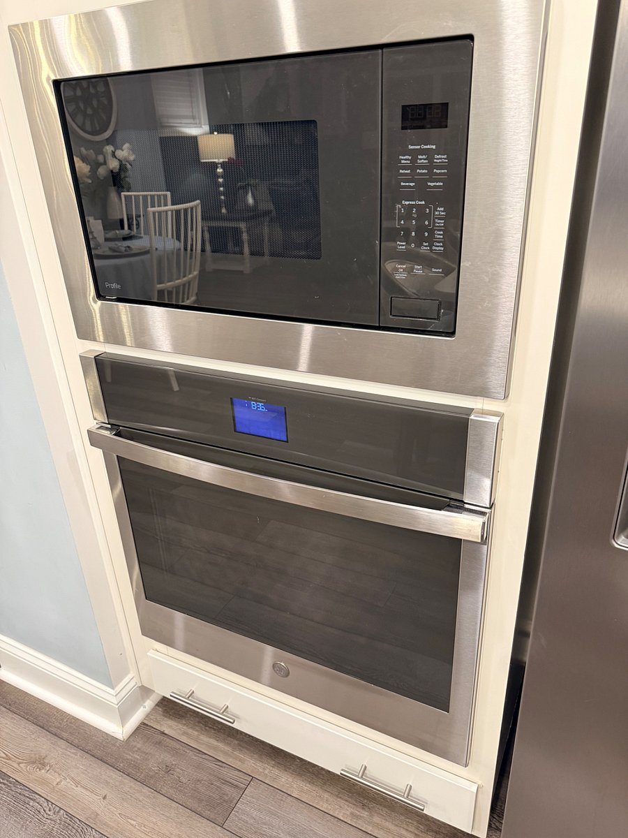 Gas stove and microwave