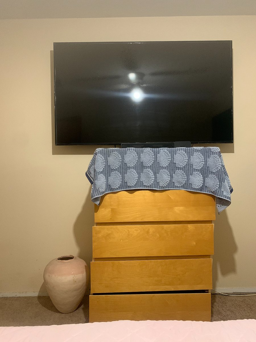 Spacious Room #2 with WIC, 65 in Smart Tv