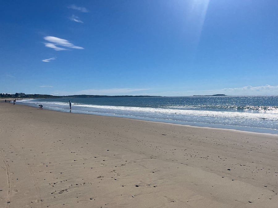 Scarborough Beach, 15 mins.