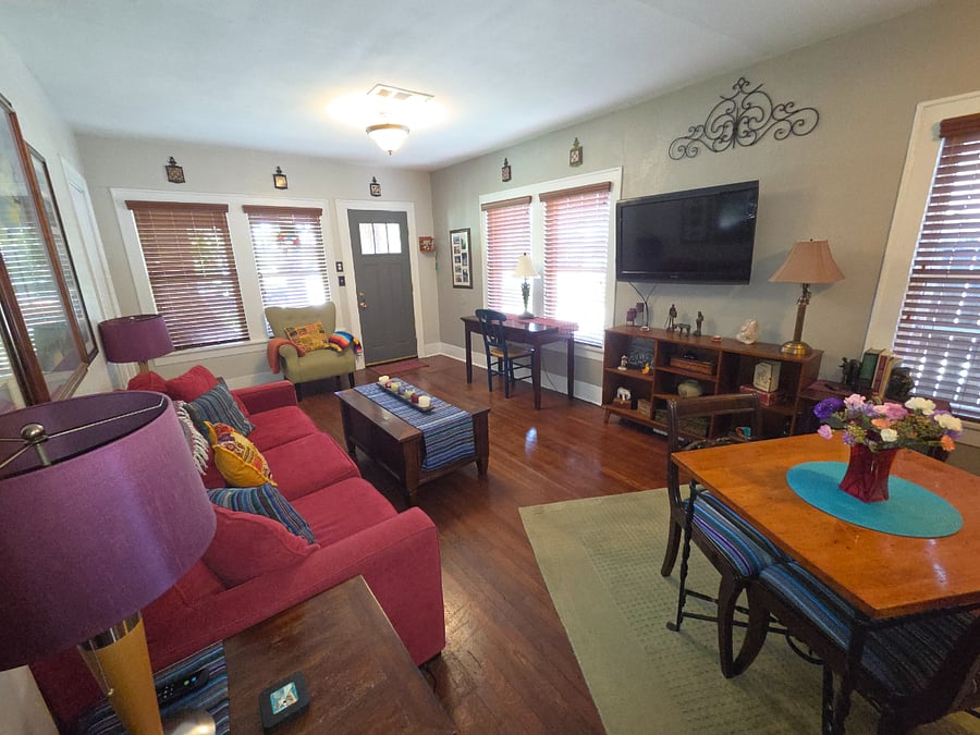 living room, facing front door