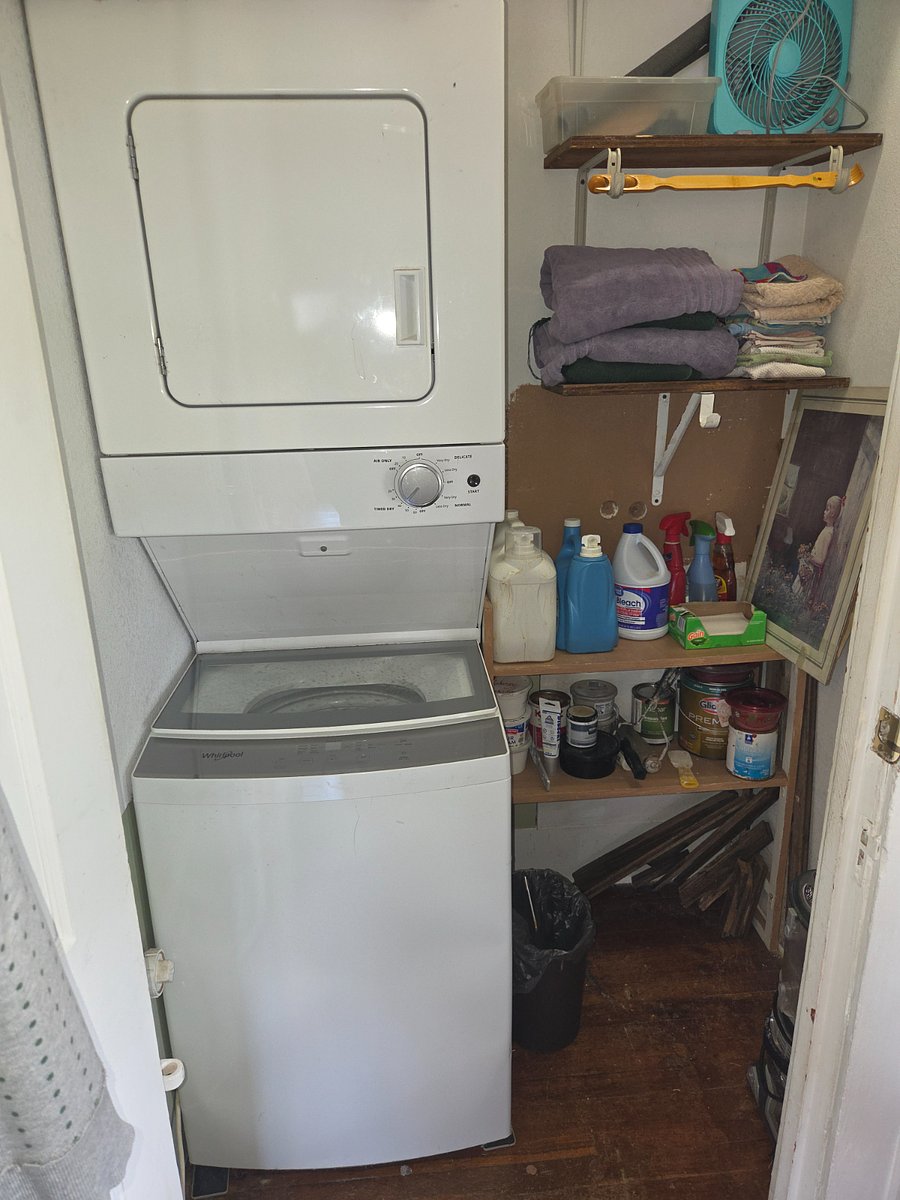 washer/dryer in unit