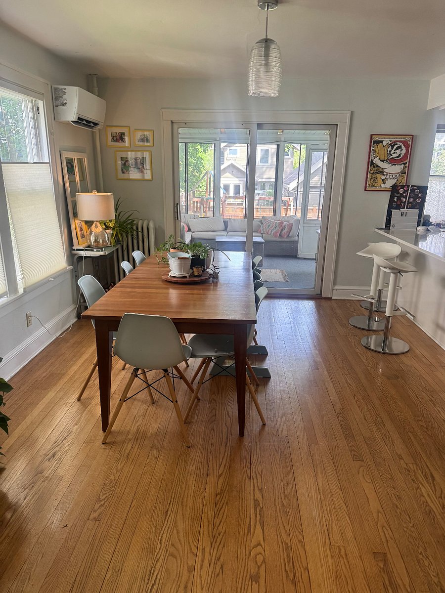 Dining room on first floor