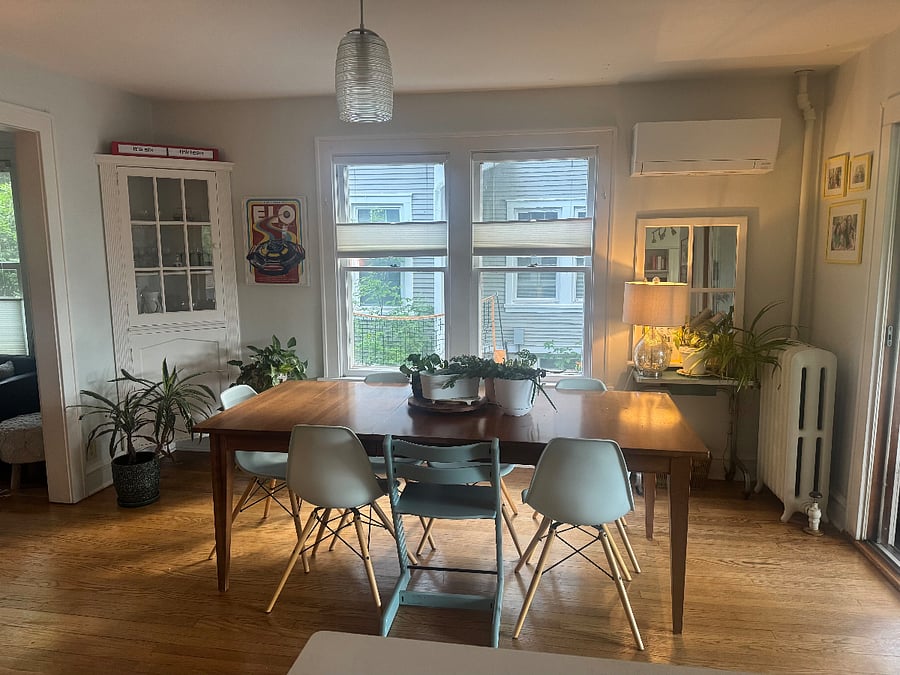 Another view of the dining room