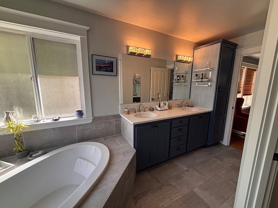 Master bathroom