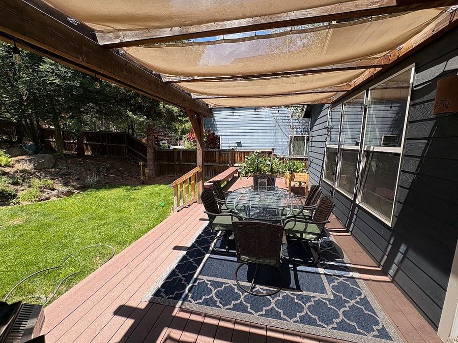 Outdoor patio - backyard