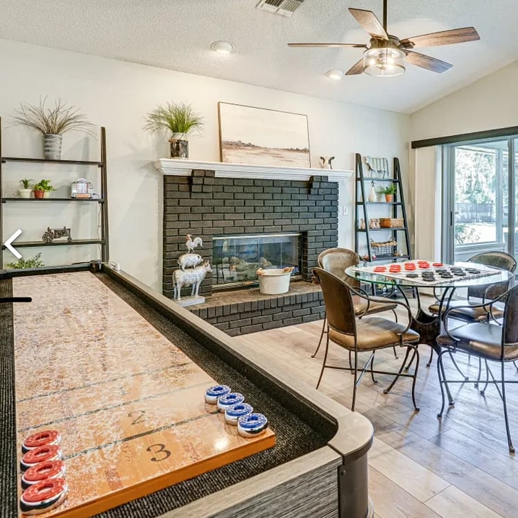 Shuffleboard & Table Games