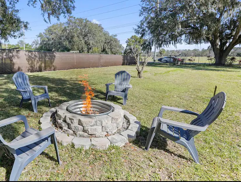 Back Yard Fire Pit