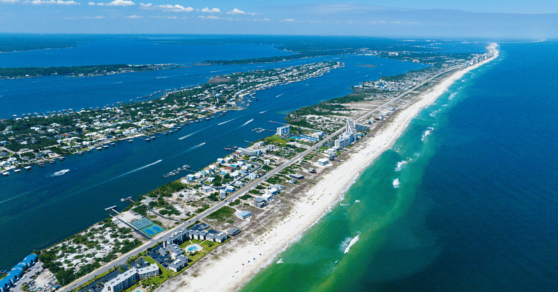 Arial of Perdido Key 