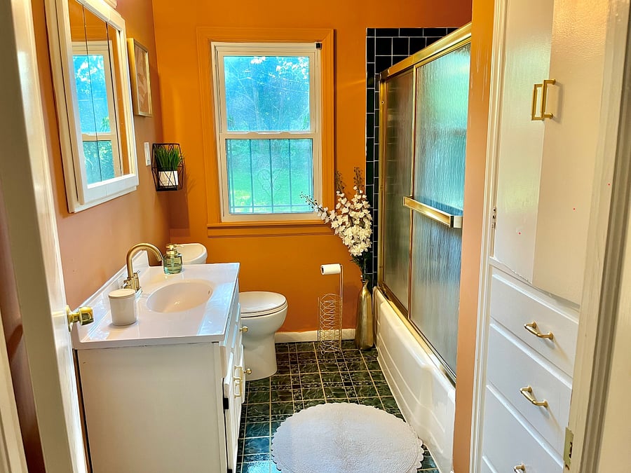 Shared bathroom