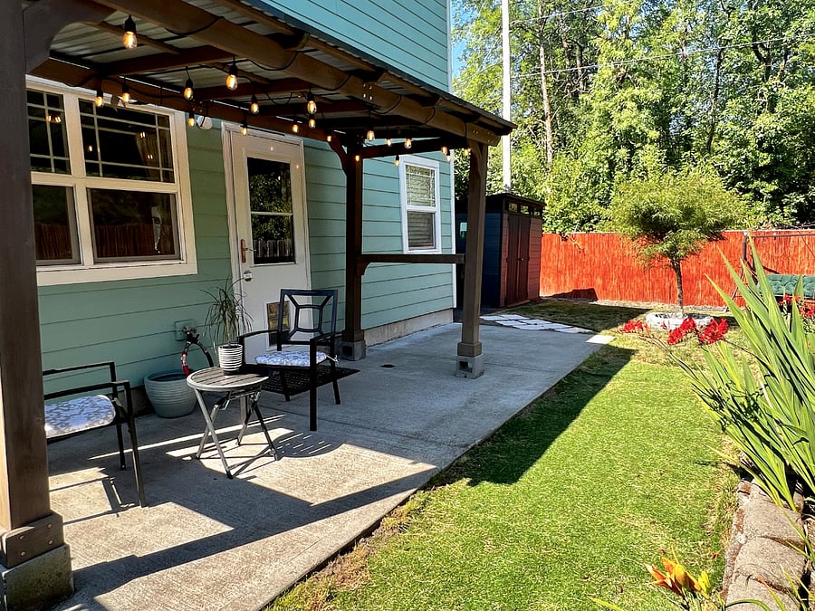 Back patio 