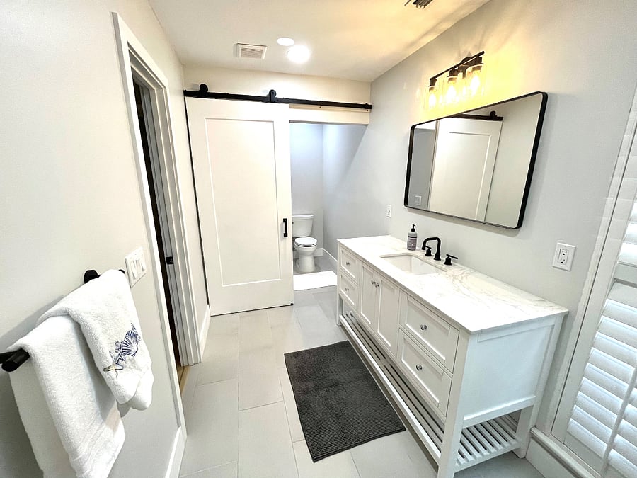 Master bathroom