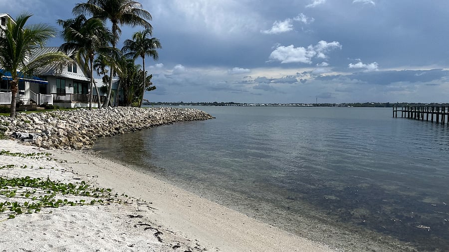 Steps to the Indian River