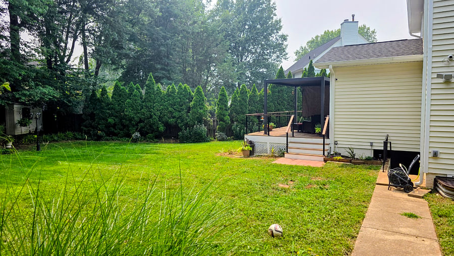 Backyard of the main houseRecrea