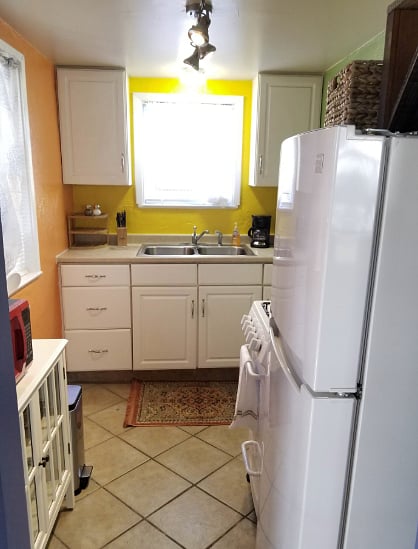 Small galley kitchen