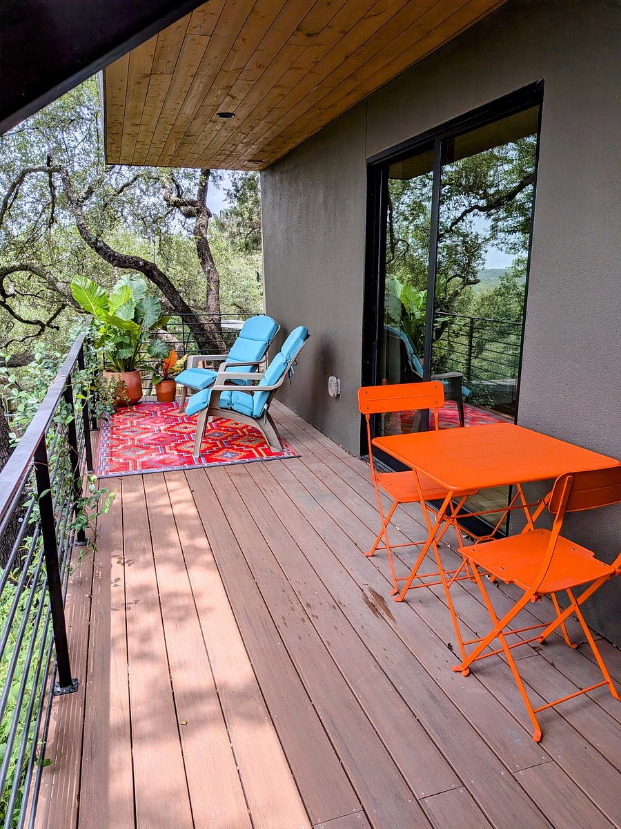 Spacious 156 square foot private deck!