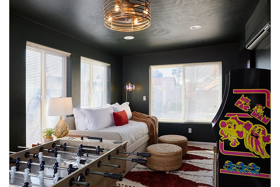 Bedroom 4: XL Twin Trundle Bed (2 beds) and Game Room