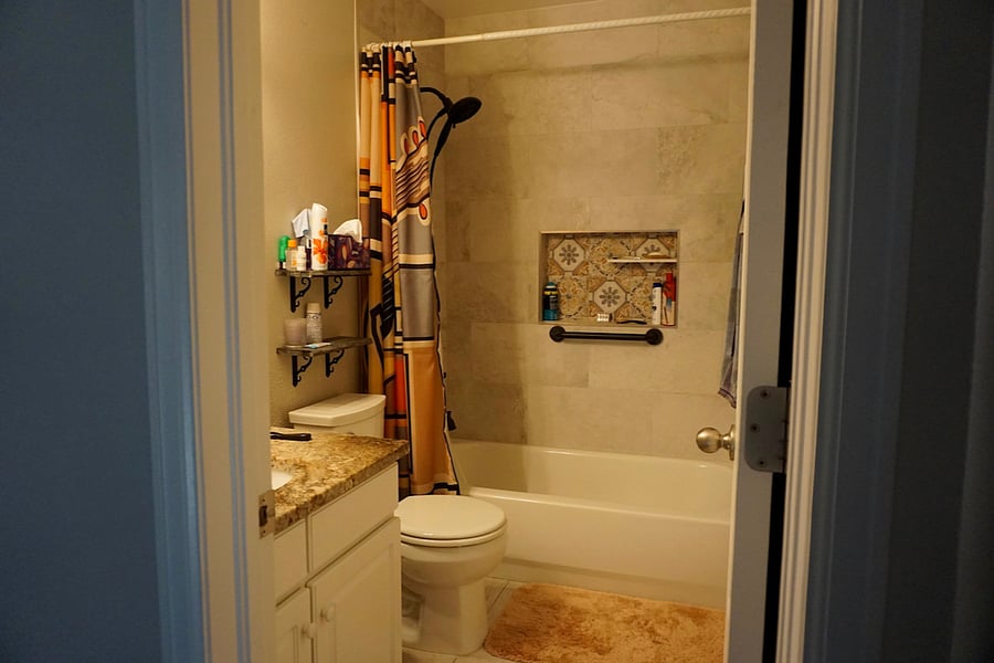 Guest Bathroom on upper level