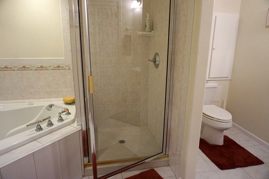 Basement bathroom