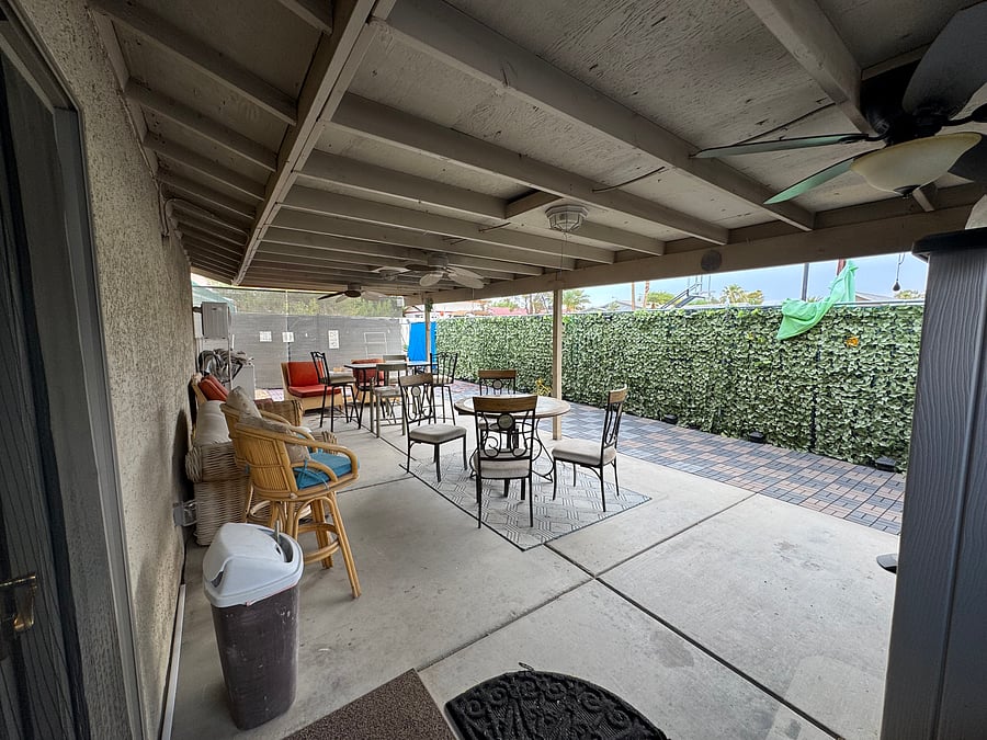 Back yard