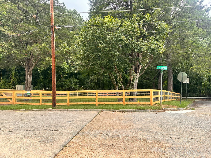Community Space across the street