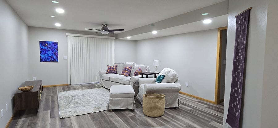 Living Room (there will be a TV - it's being shipped) as is the rest of the art