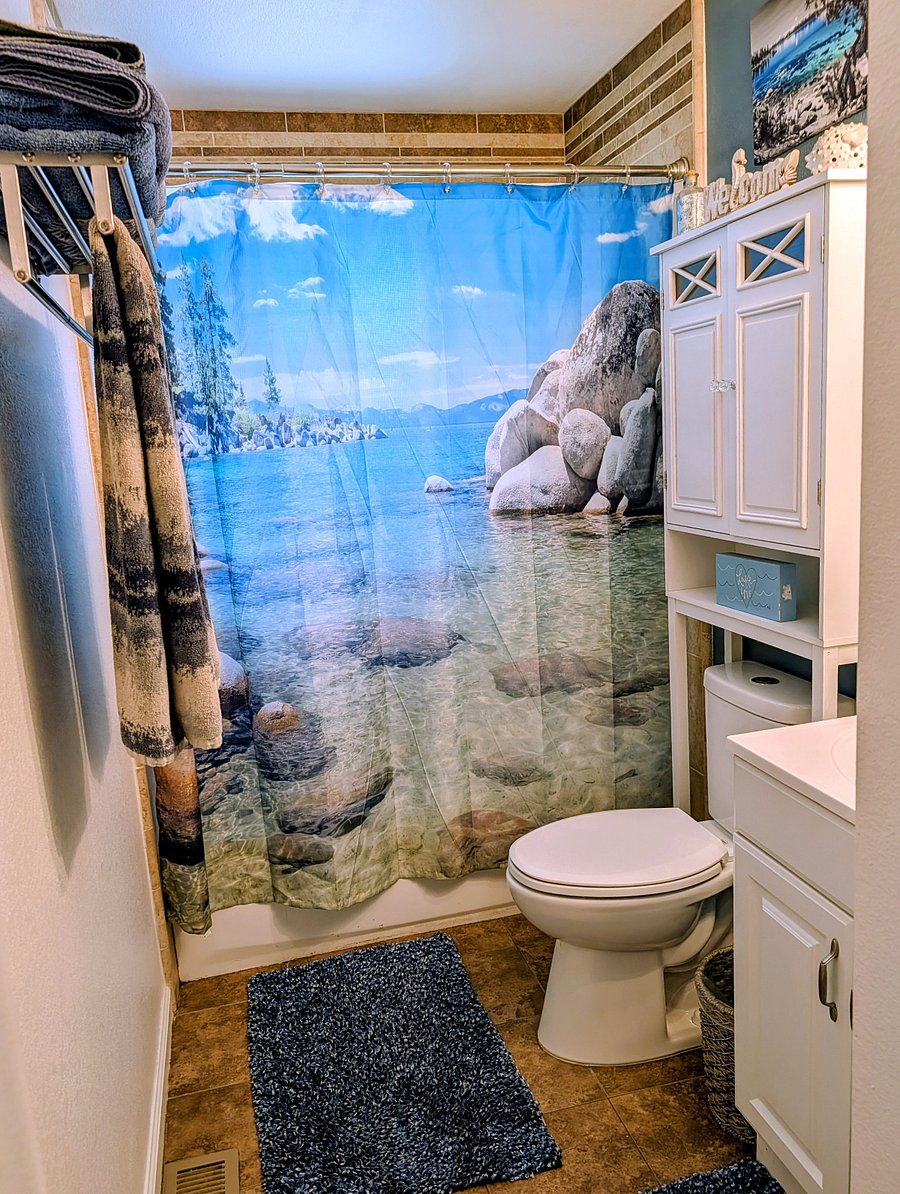 Hallway bathroom