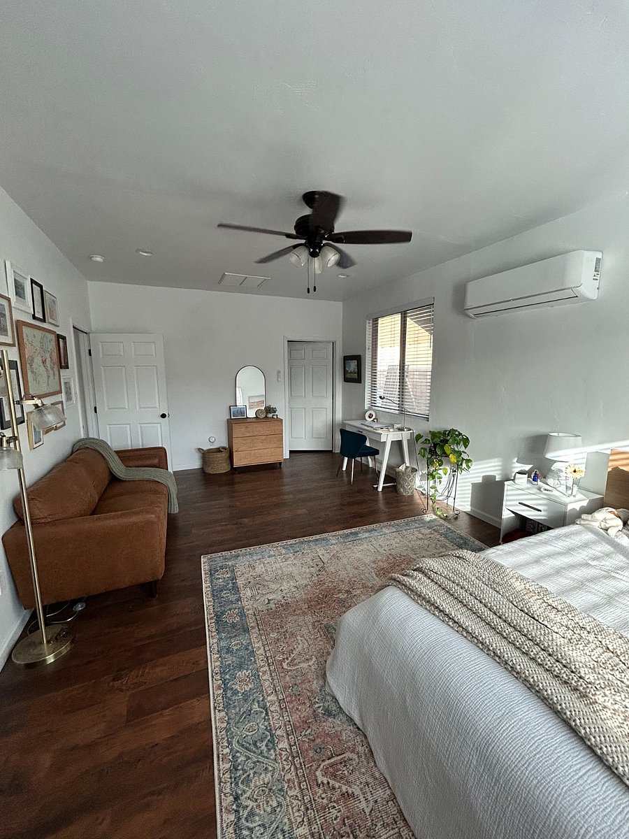Large Bedroom #3 - Shows the door to the walk in closet
