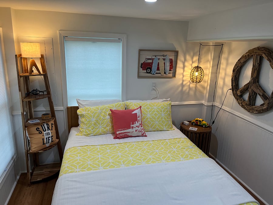 Lower level queen bedroom
