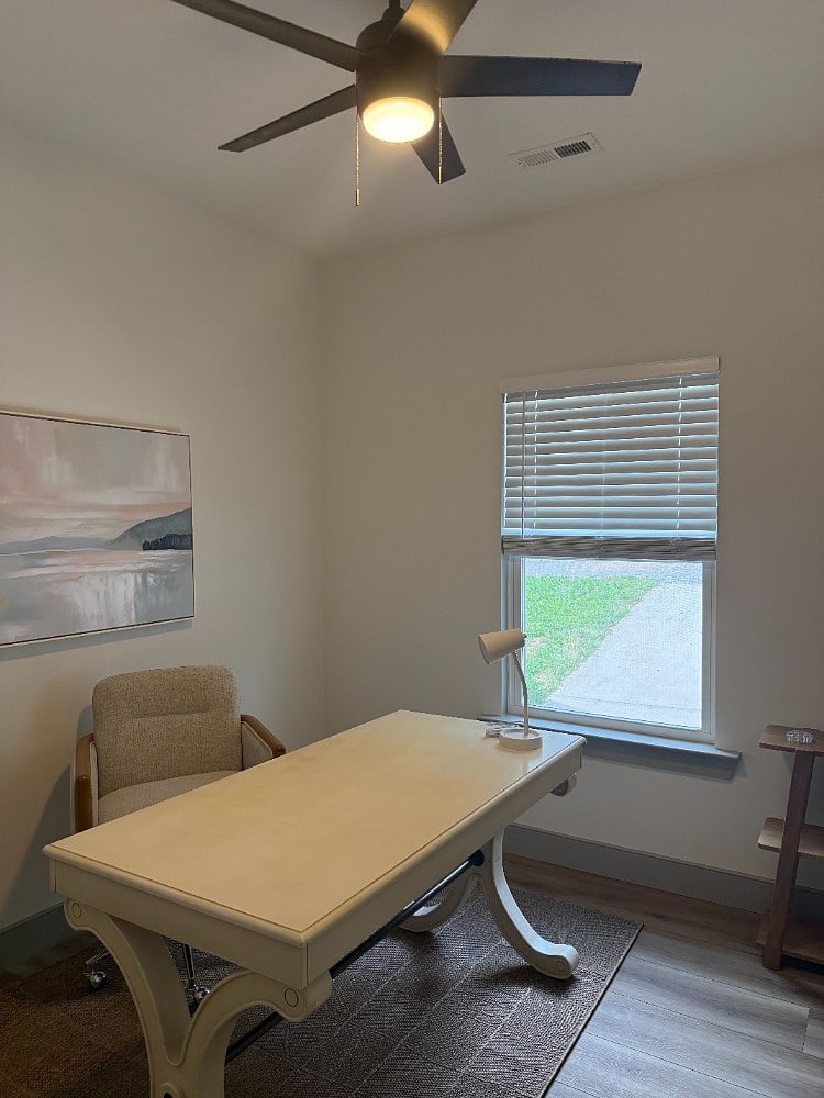 Suite #2 - dedicated office (this one has room for yoga too)