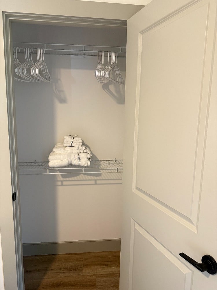 Suite #2 - bedroom closet 